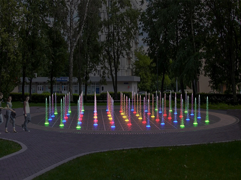 Пешеходный фонтан FC 10400 (с погружными насосами)