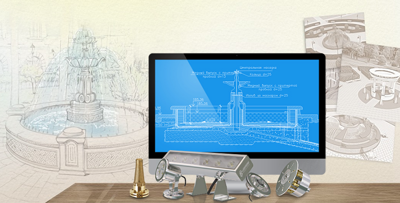 Классификация подводных светильников производства LEDPROM