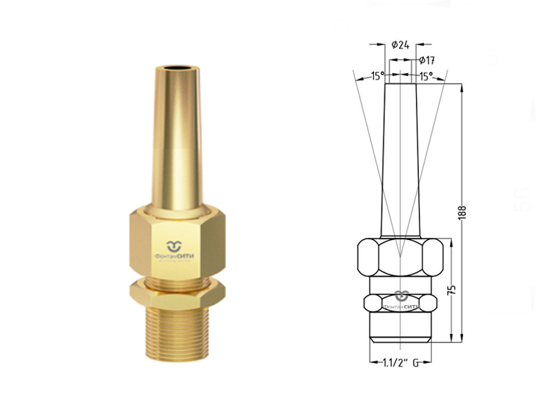 Фонтанная насадка FC 