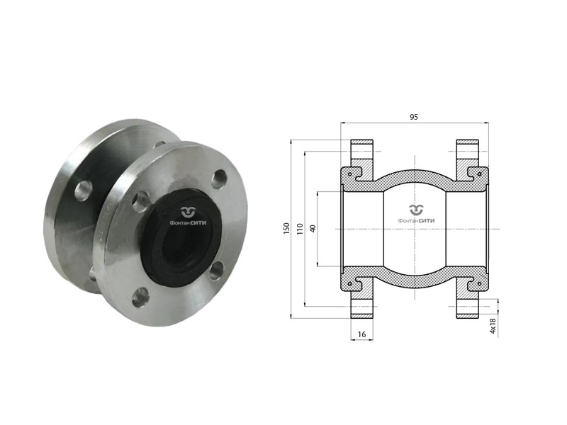 Антивибрационная вставка-2