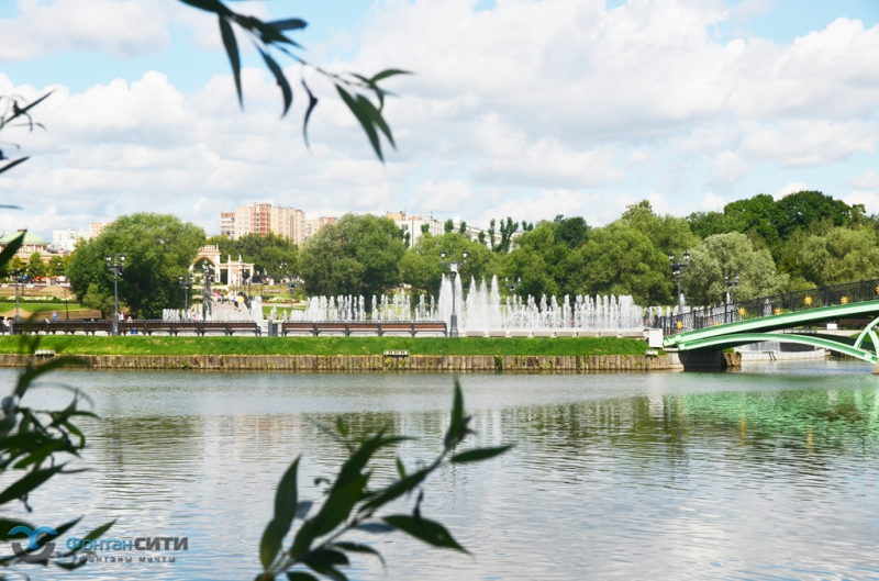 Реконструкция фонтанного комплекса в Царицыно