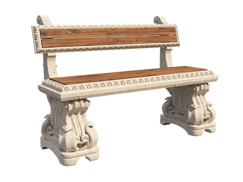 Декоративная скамья FC (Вар. 1)