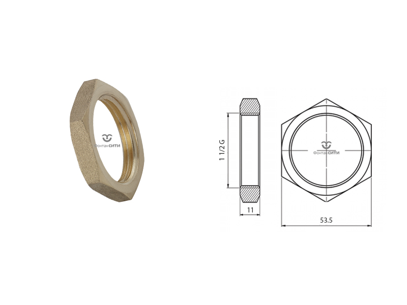 Контргайка FC (1 1/2")