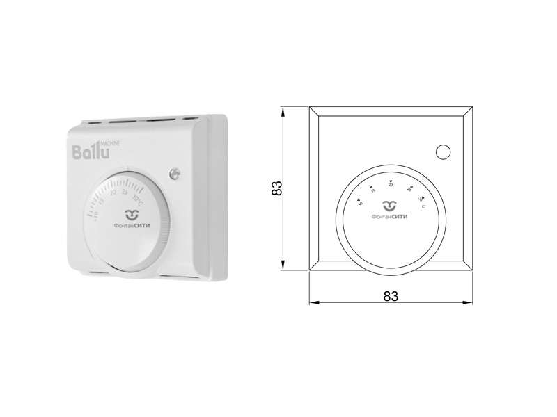 Термостат механический Ballu BMT-1
