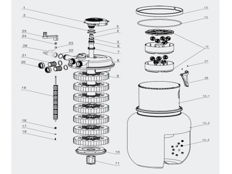 Фильтр напорный CPF-50000 (без насоса)