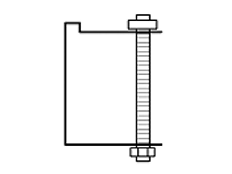 Крепеж композитного настила FC тип С-2