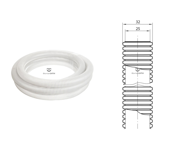 Шланг спирально-витой (1200S)-1