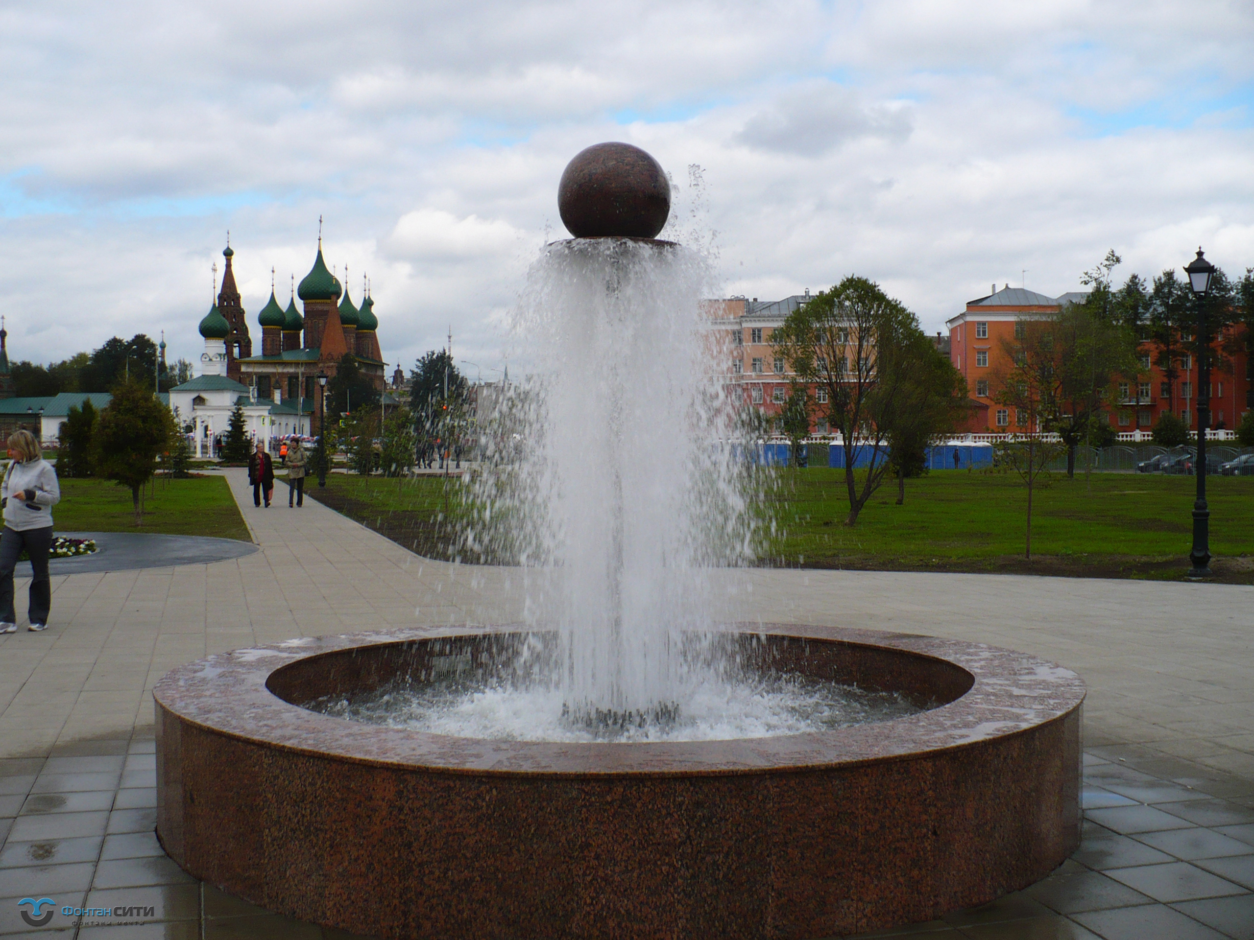 г. Ярославль, фонтан Камень