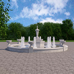 Классические архитектурные фонтаны