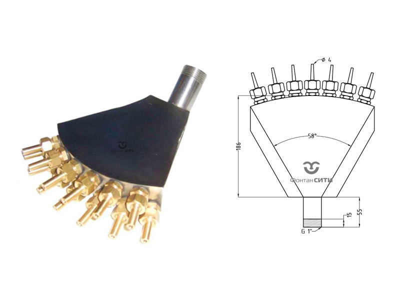 Фонтанная насадка FC 