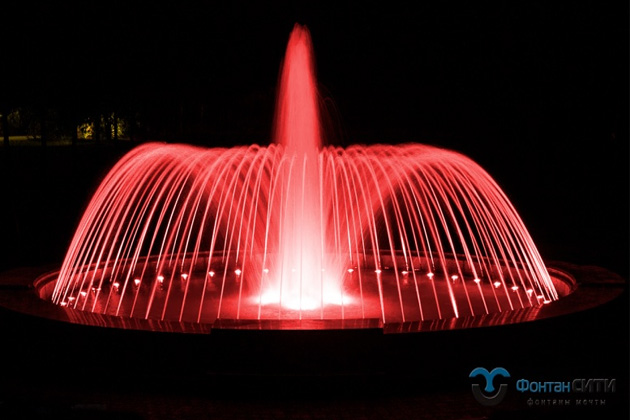 Освещение фонтанов