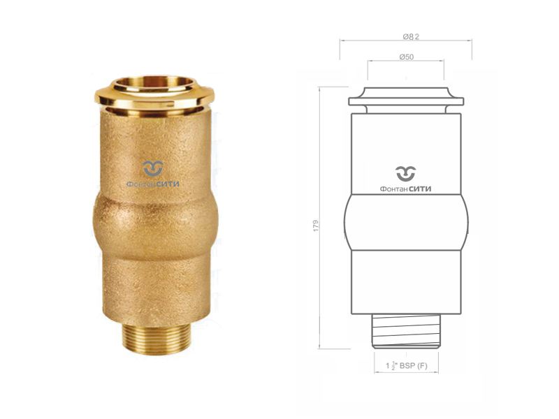 Фонтанная насадка FCI "Blowing nozzle" (1.1/2", 50)