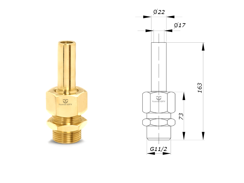 Фонтанная насадка FCI "Comet" (1.1/2", 17)