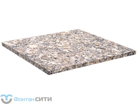 Гранитная плита для сухого фонтана 1000x1000 (Покостовский) (40)
