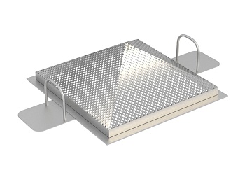 Защитная водозаборная сетка FC 390 x 390 x 120, изображение