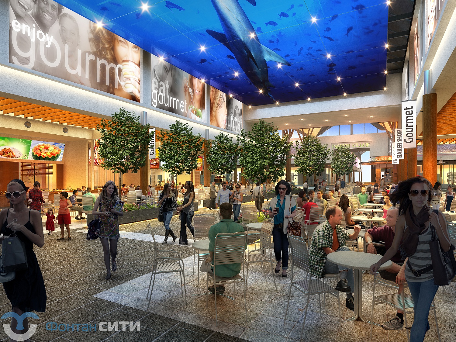 Визуализация Zеленопарк в Ржавках