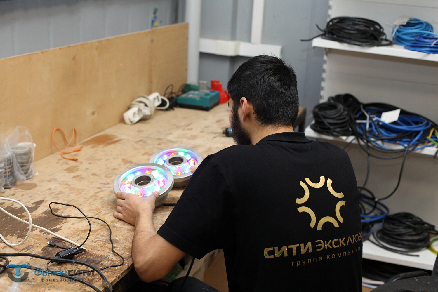 Производство подводных светодиодных светильников