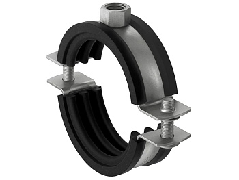 Хомут FC трубный с гайкой (AISI 304), изображение