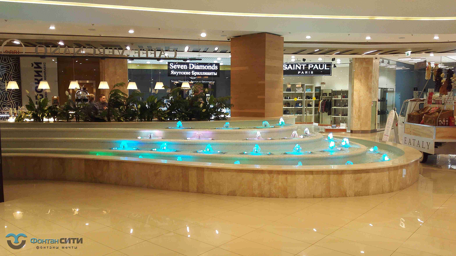 Интерьерный фонтан ТГК Киевский