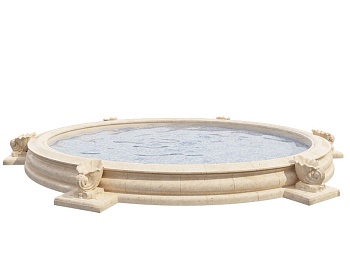 Борт фонтана FC "Атланты" 7000 с наутилусами, изображение