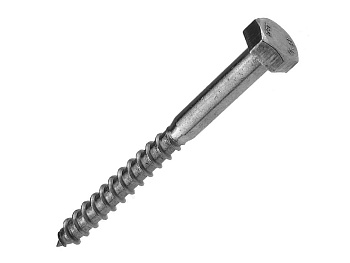 Шуруп FC шестигранный DIN 571 A2, изображение