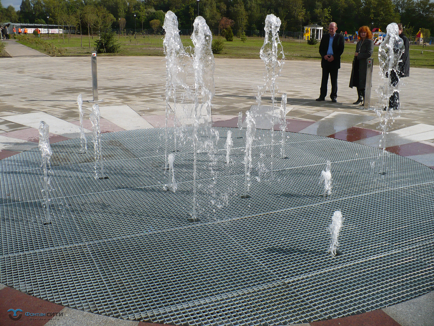 г. Ярославль, пешеходный фонтан Солнышко