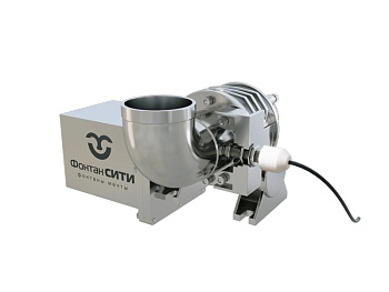 Фонтанный агрегат с приводом "Колыбель" DMX Комета 19 мм. (наклон струи в одной плоскости), изображение