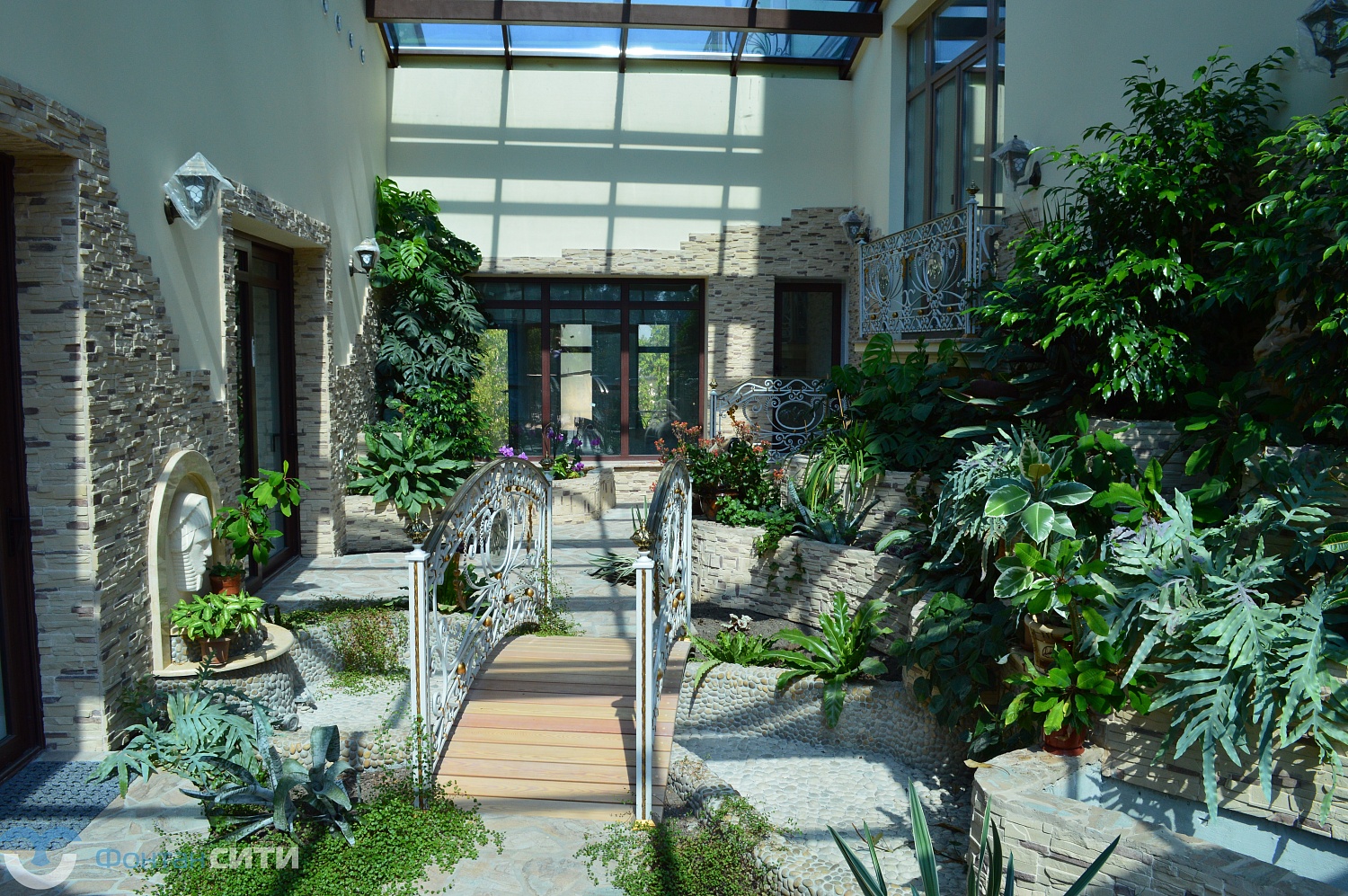 Зимний сад в г. Клин