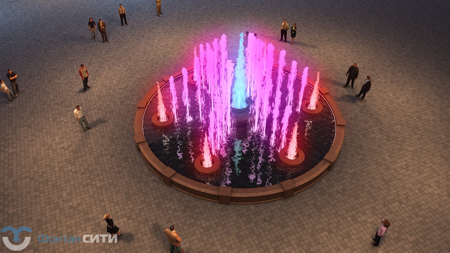 Фонтан в Ростове