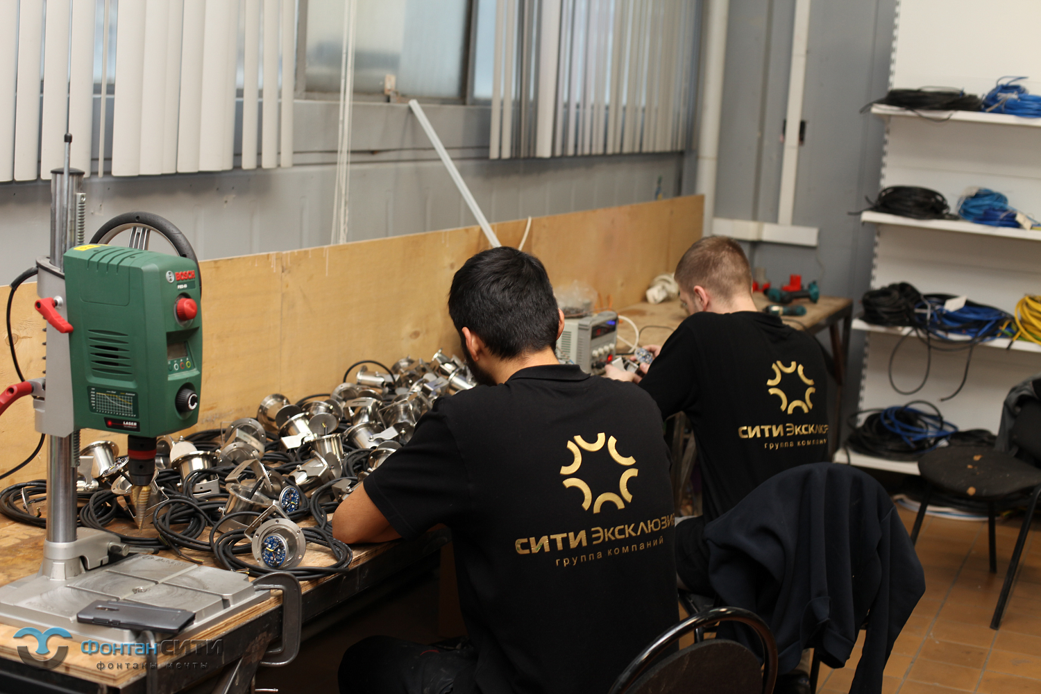 Производство подводных светодиодных светильников