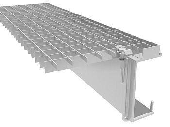 Крюковое крепление FC (скоба, удлин. крюк с гайкой, болт М8), изображение