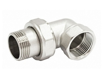 Муфта угловая никелированная FC (внутр./нар.), изображение