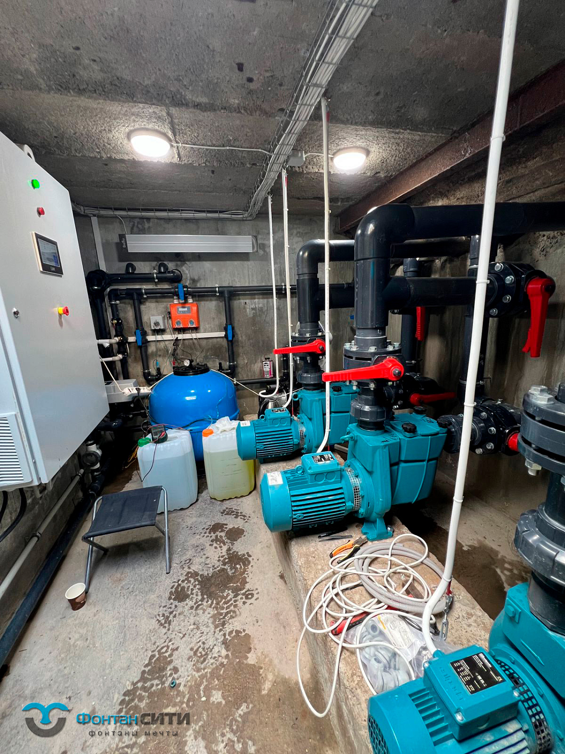 Реконструкция городского фонтана Минеральные воды