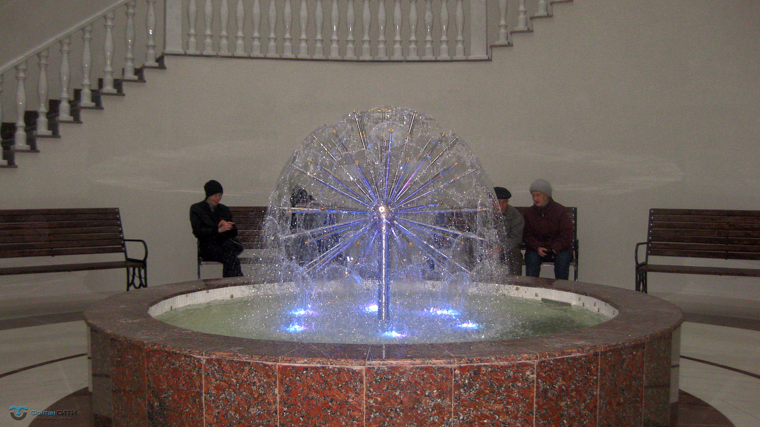Фонтан Сфера г. Ижевск
