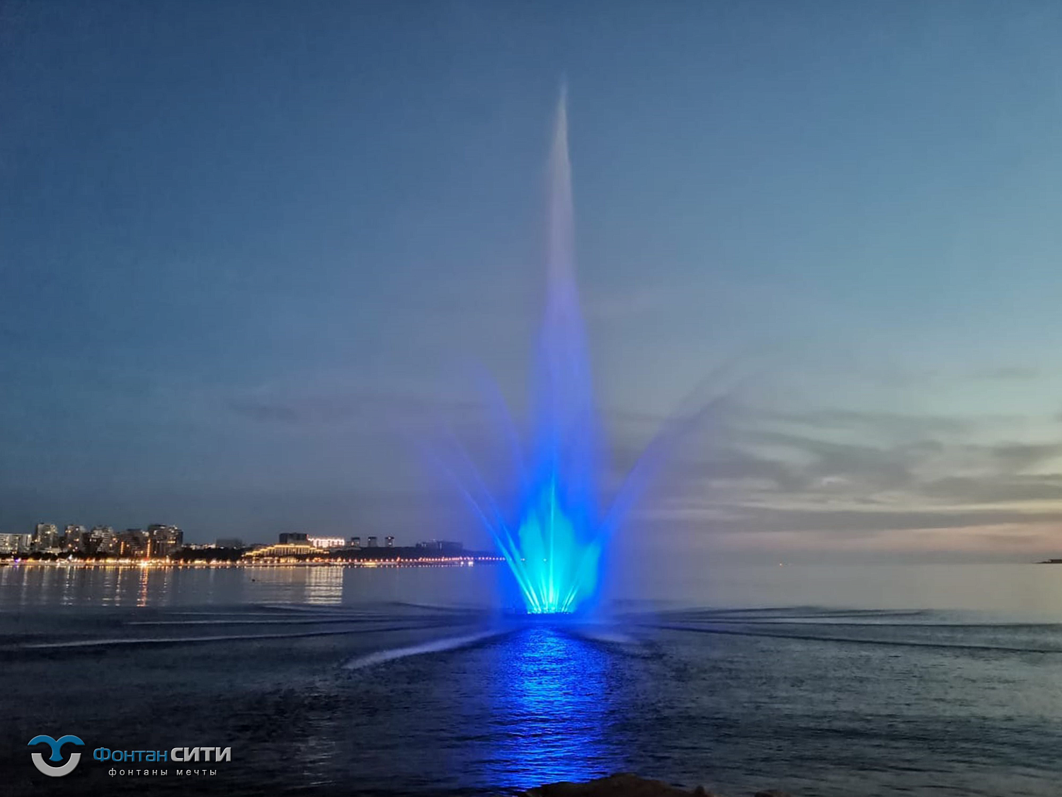 Плавающий морской фонтан «ПРИМОРЬЕ GRAND RESORT HOTEL 4*» г. Геленджик