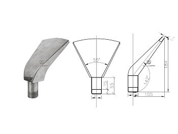 Фонтанная насадка FC  "Водный поток", изображение