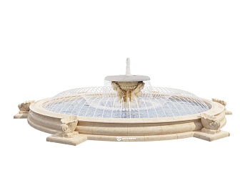 Фонтан FC "Атланты" 7000 с наутилусами, изображение