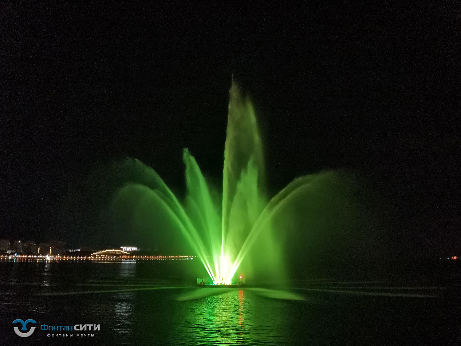 Плавающий морской фонтан «ПРИМОРЬЕ GRAND RESORT HOTEL 4*» г. Геленджик