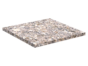 Гранитная плита для сухого фонтана 600x600 (Покостовский), изображение